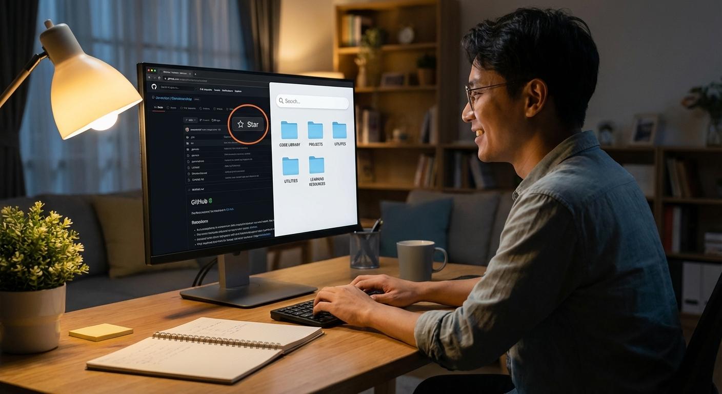 GitHub Stars Are Not Bookmarks: Build a Searchable Code Library