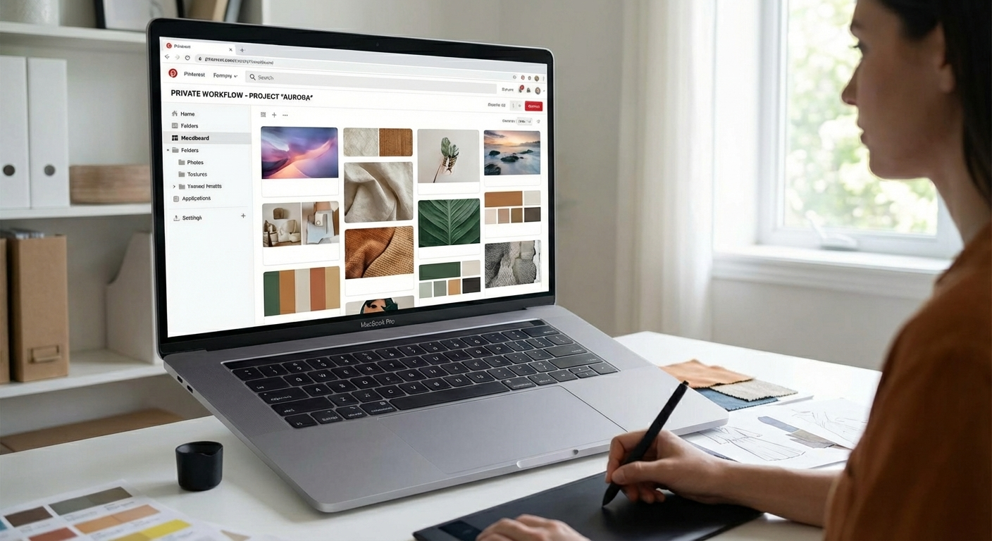 Stop Using Pinterest for Work (Private Moodboard Workflow)